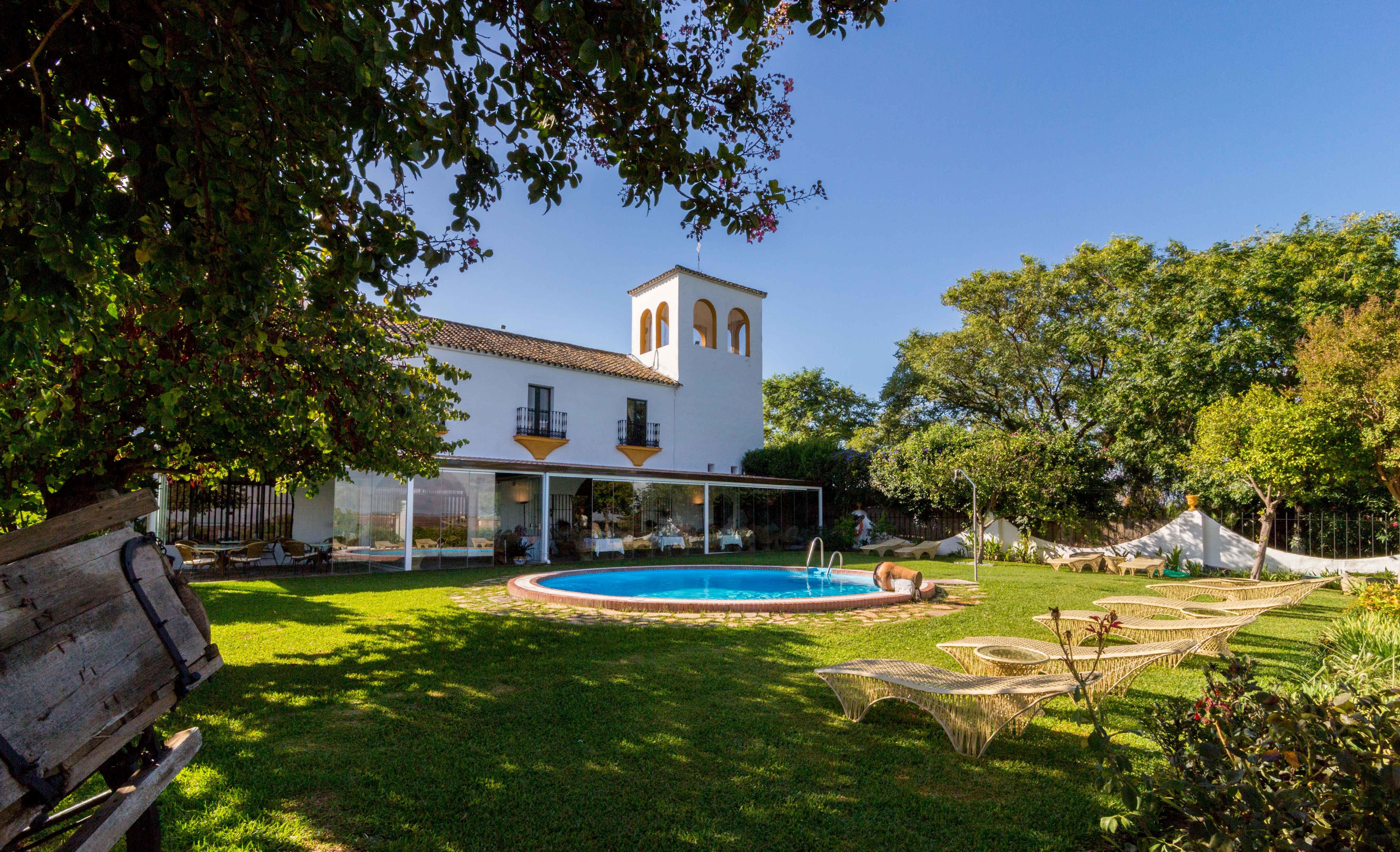 Hacienda El Santiscal Adults Only Hotel Arcos de la Frontera Buitenkant foto
